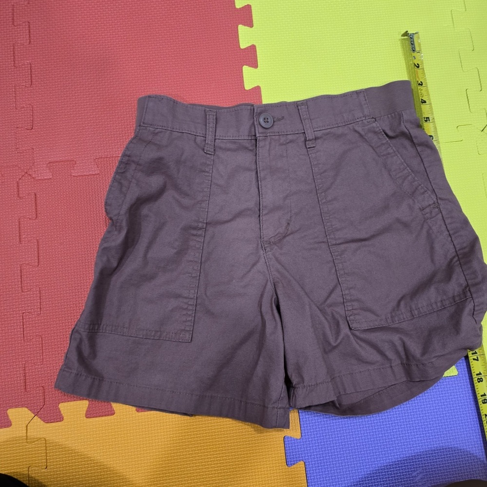 Lee Women's Mid-Rise Utility Shorts - Mauve / Purple - Size [Insert Size Here] -